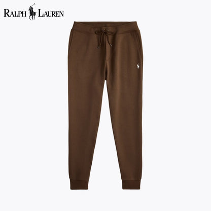 RL Double-Knit Jogger Pant Ralph Lauren Luxvian Branch Brown 28 