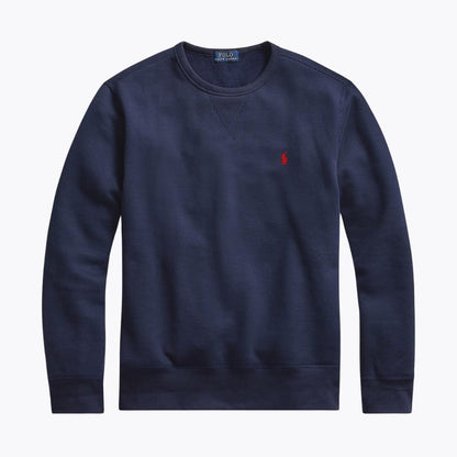RL Fleece Sweatshirt Ralph Lauren Luxvian Cruise Navy S 