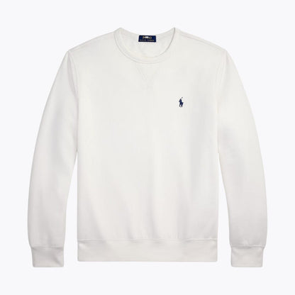 RL Fleece Sweatshirt Ralph Lauren Luxvian White S 