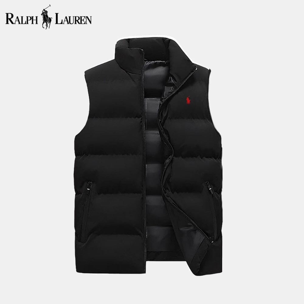 RL Insulated Down Puffer Waistcoat Ralph Lauren Aurev Black S 