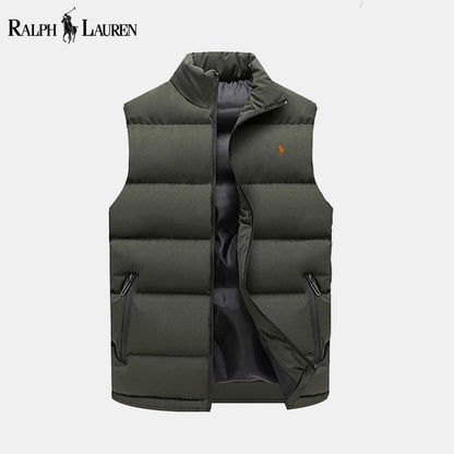 RL Insulated Down Puffer Waistcoat Ralph Lauren Aurev Green Ranger S 