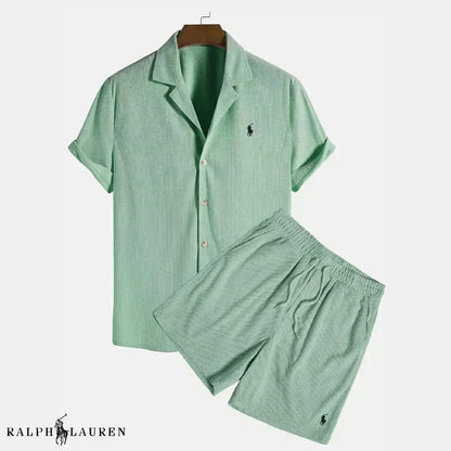 RL Men's Summer Clothes Ralph Lauren Luxvian Green S 