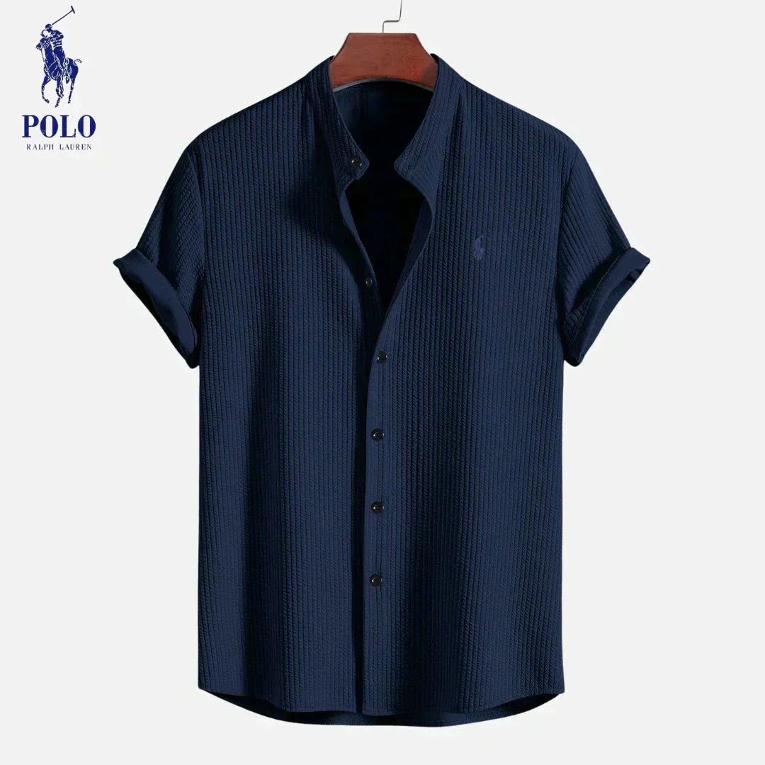 RL Men's Summer Shirt Ralph Lauren Aurev Navy blue S 