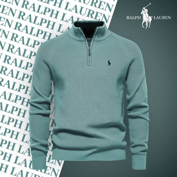 RL Pull Col Zippé (DÉSTOCKAGE) Ralph Lauren Luxvian 