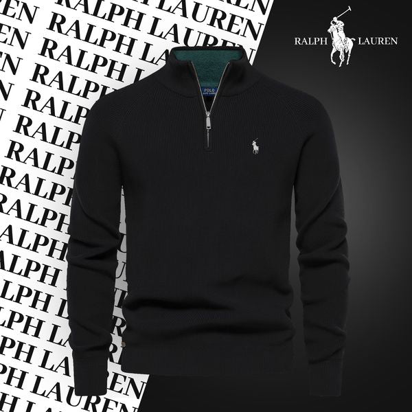 RL Pull Col Zippé (DÉSTOCKAGE) Ralph Lauren Luxvian 