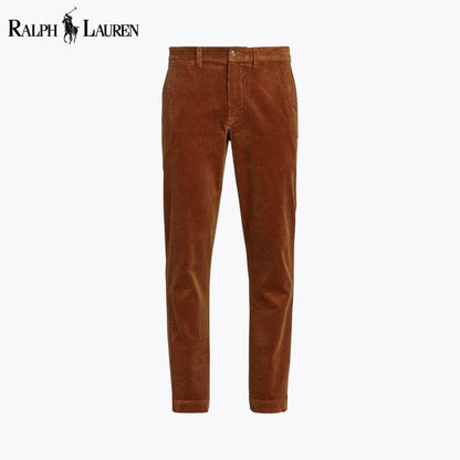 RL Straight Fit Stretch Corduroy Pant Ralph Lauren Luxvian Golden Brown 28 