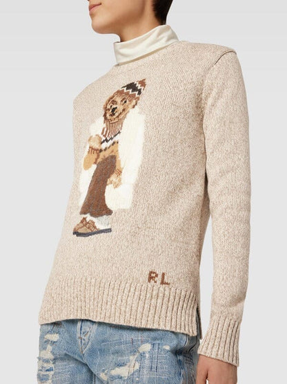 RL Sweater | Bear White Coat Ralph Lauren Luxvian 