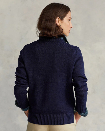 RL Sweater | Linen Crew Neck Ralph Lauren Luxvian 