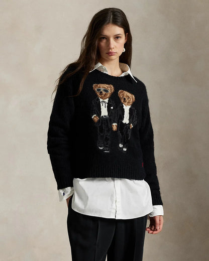 RL Sweater | Polo Bear Cotton Sweater Ralph Lauren Luxvian 