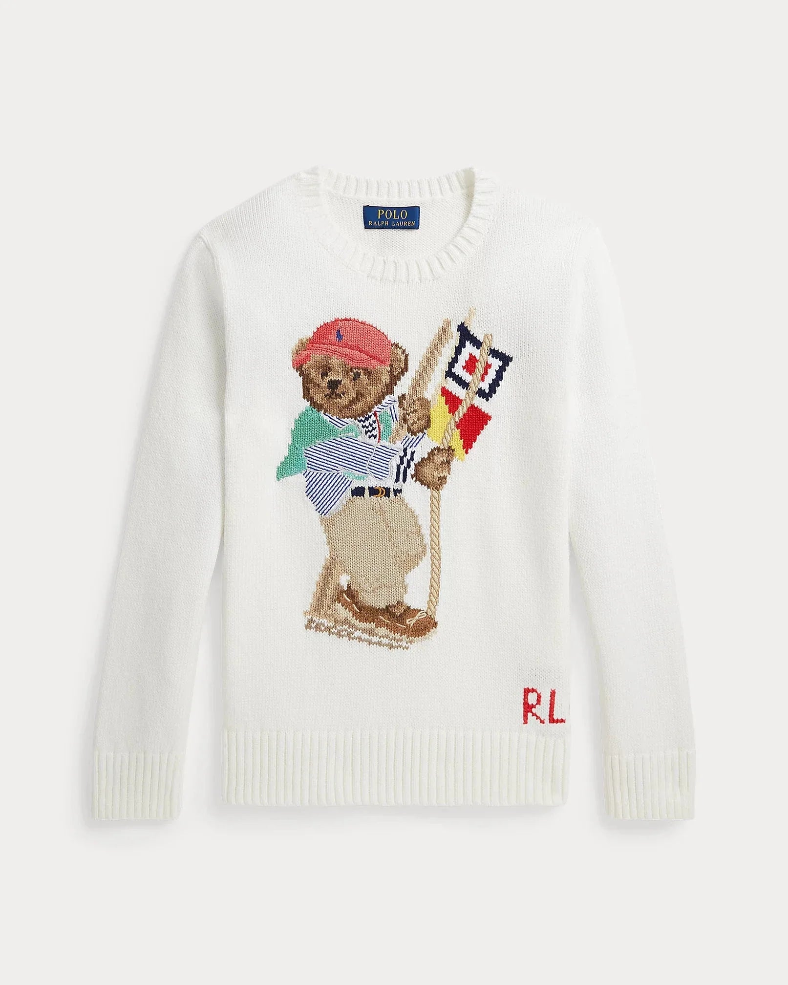 RL Sweater | Polo Bear Cotton Sweater Ralph Lauren Luxvian 
