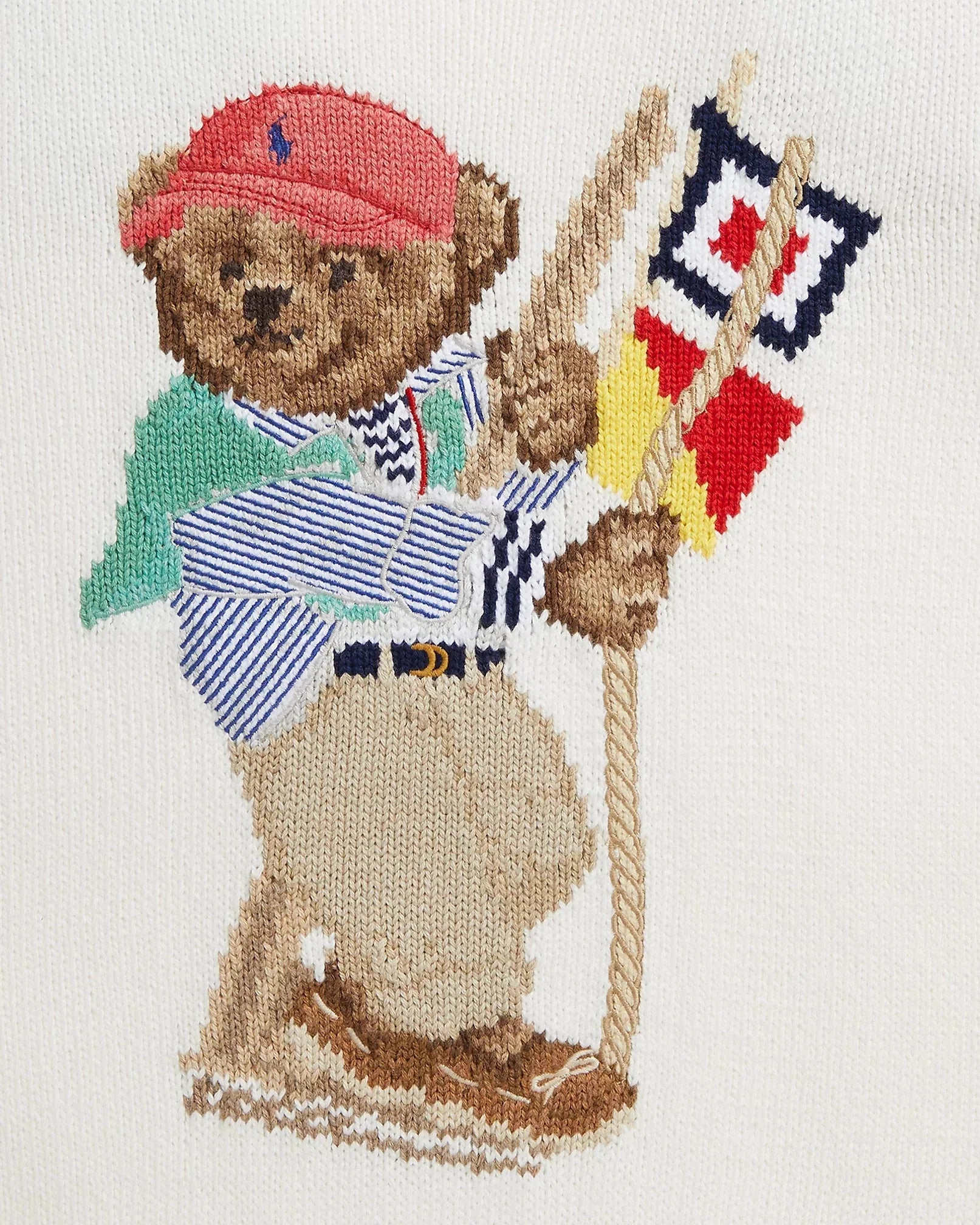 RL Sweater | Polo Bear Cotton Sweater Ralph Lauren Luxvian 