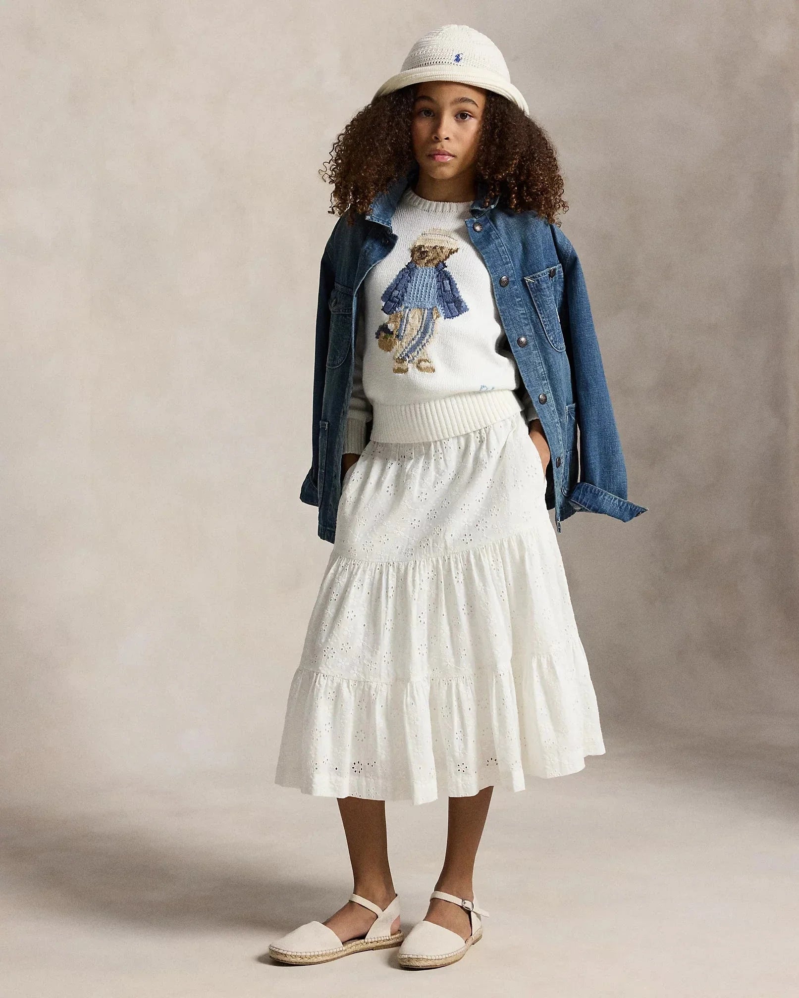 RL Sweater | Polo Bear Cotton Sweater Ralph Lauren Luxvian 