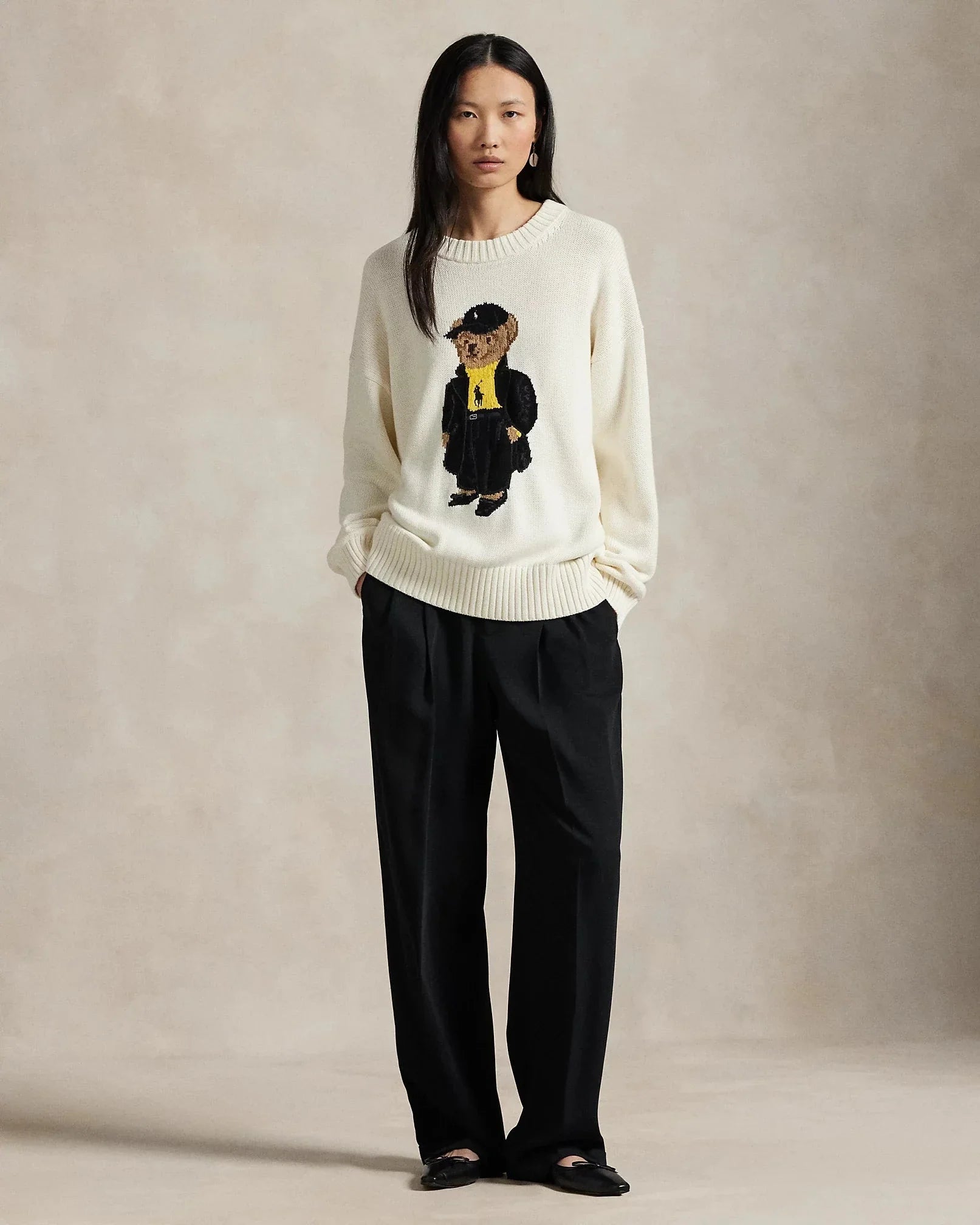 RL Sweater | Polo Bear Cotton Sweater Ralph Lauren Luxvian 