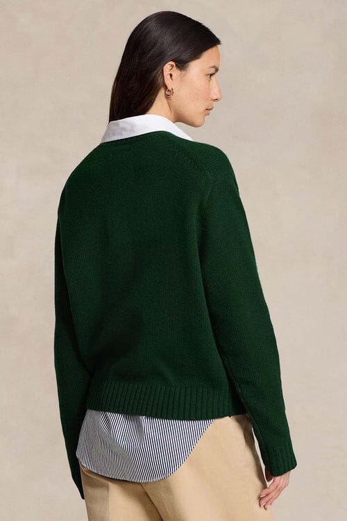 RL Sweater | Polo Bear Green Ralph Lauren Luxvian 