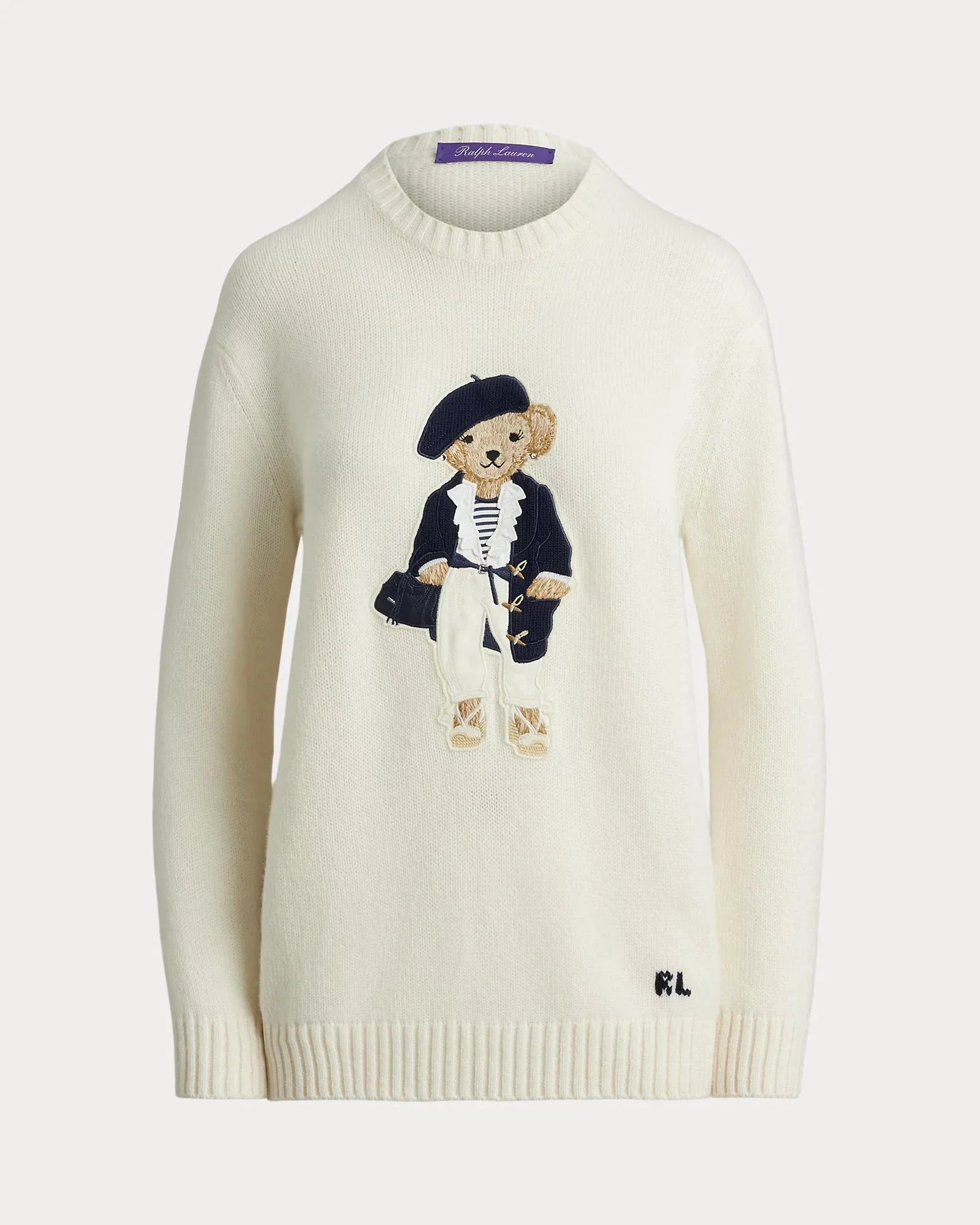 RL Sweater | Pre-Spring Polo Bear Cashmere Sweater Ralph Lauren Luxvian 