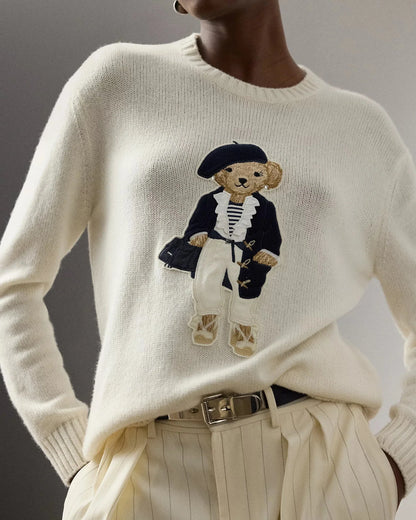 RL Sweater | Pre-Spring Polo Bear Cashmere Sweater Ralph Lauren Luxvian 