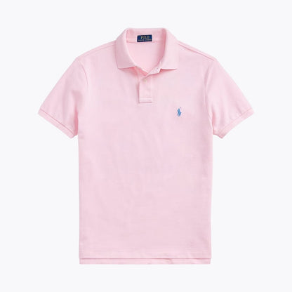 RL The Iconic Mesh Polo Shirt Ralph Lauren Aurev Pink/Blue S 