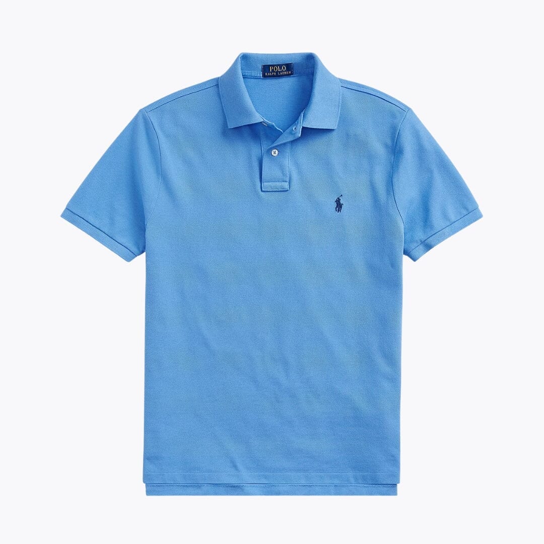 RL The Iconic Mesh Polo Shirt Ralph Lauren Luxvian Blue/Navy S 