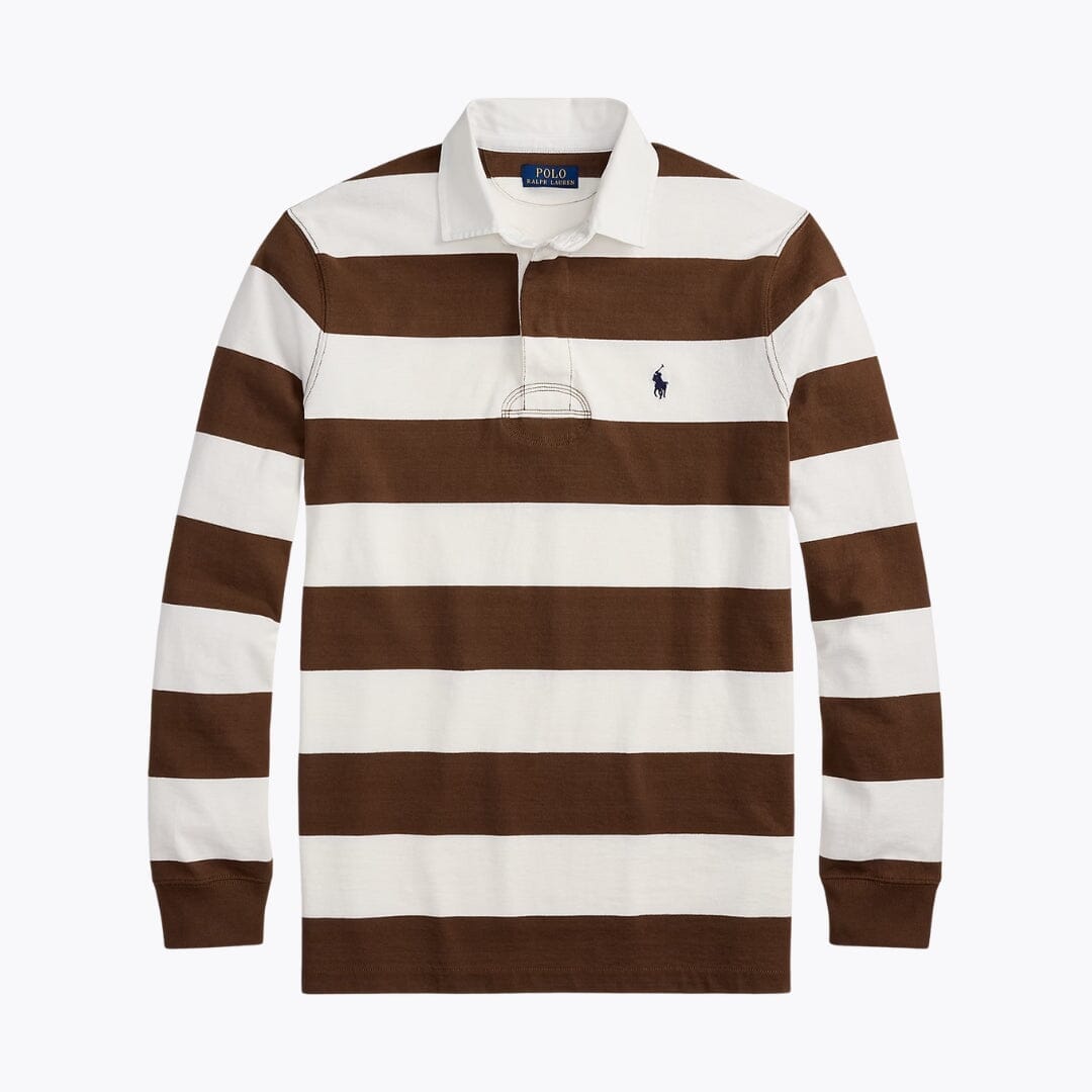 RL The Iconic Rugby Shirt Ralph Lauren Aurev Pale Russet/Cream S 