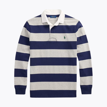 RL The Iconic Rugby Shirt Ralph Lauren Luxvian Newport Navy/Grey S 