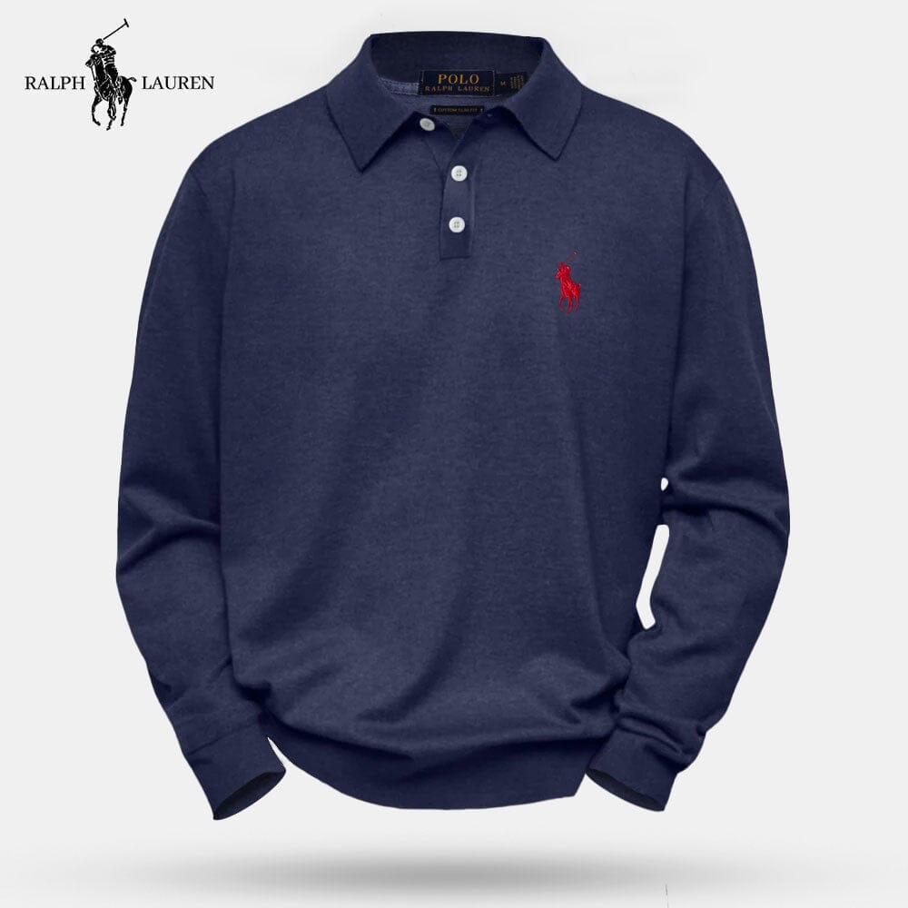 RL Victor | Men's Polo Shirt Ralph Lauren Luxvian Navy blue S 