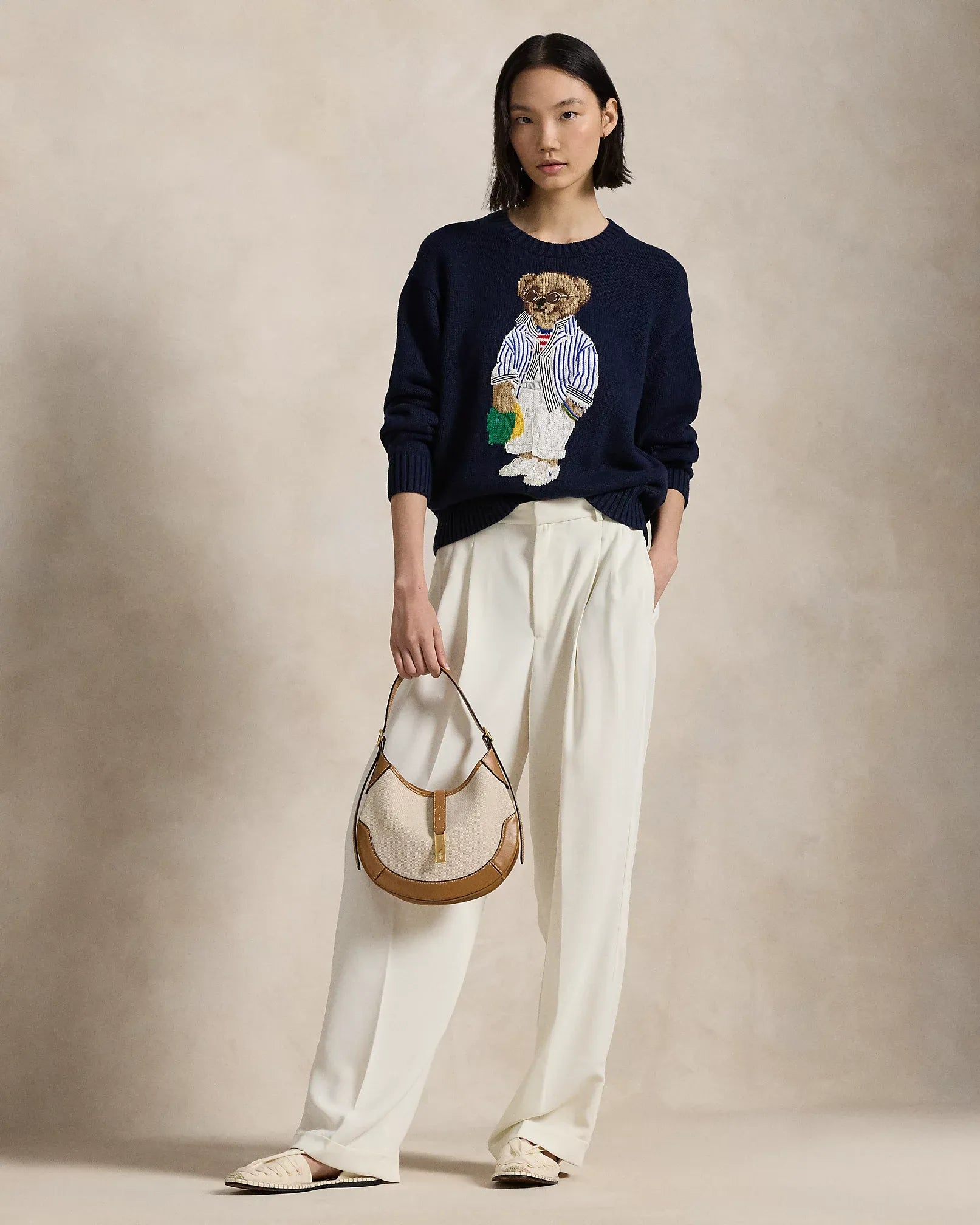 RL Sweater | Navy Blue Polo Bear