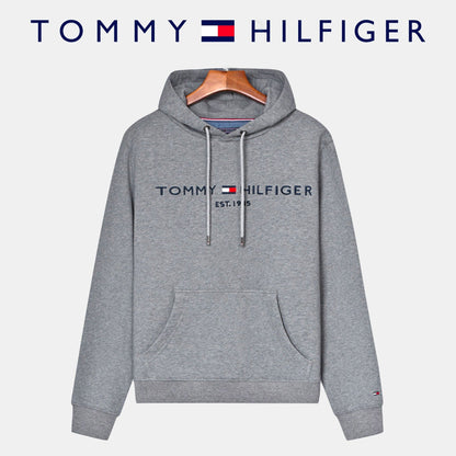 TH Men's Hoodie (Clearance) Tommy Hilfiger Aurev Light gray M 