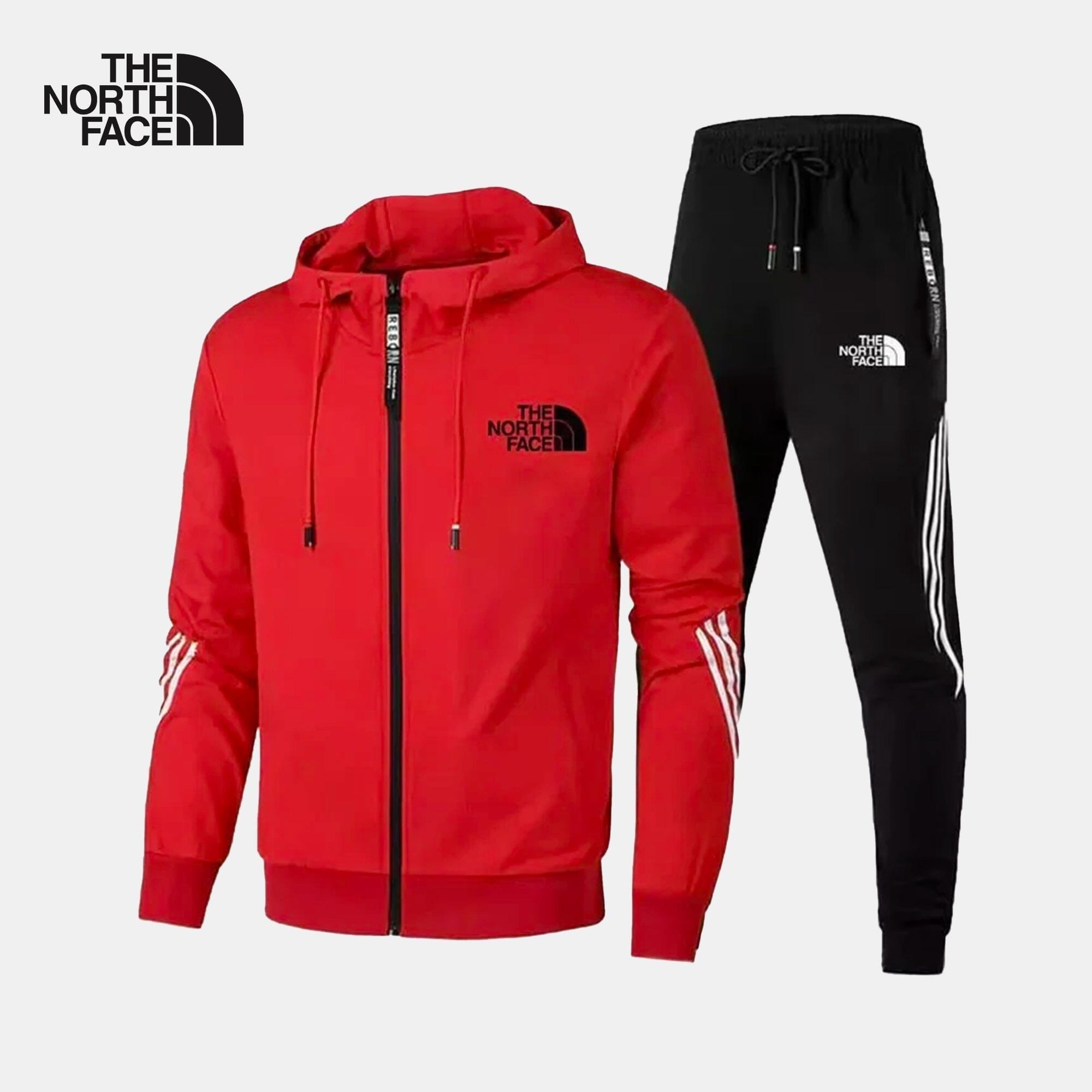 TNF Premium Cotton Hoodie The North Face Luxvian Red S 